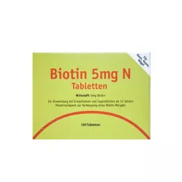 BIOTIN 5 mg N tabletta, 150 db