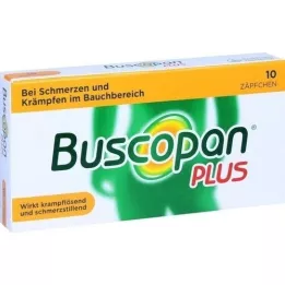 BUSCOPAN plusz 10 mg/800 mg kúpok, 10 db