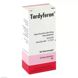 TARDYFERON Elnyújtott hatóanyag-leadású tabletta, 20 db