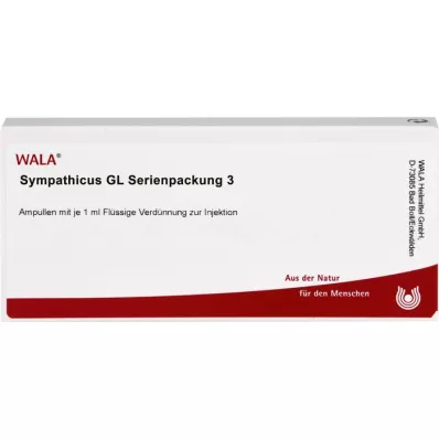 SYMPATHICUS GL Sorozatcsomag 3 ampulla, 10X1ml SYMPATHICUS GL Sorozatcsomag 3 ampulla, 10X1ml