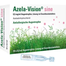 AZELA-Vision Sine 0,5 mg/ml szem ration. Einzeldosis., 10x0,3 ml