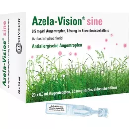 AZELA-Vision Sine 0,5 mg/ml szemmin. Einzeldosis., 20x0,3 ml