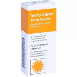 FERRO SANOL Felesleges tabletták, 20 db