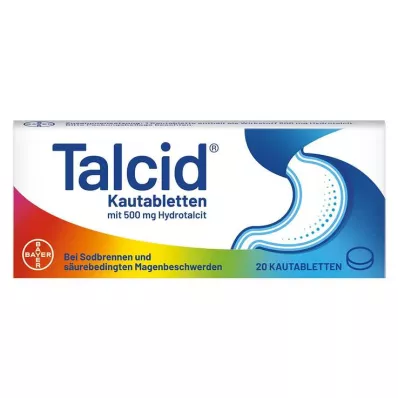TALCID Rágótabletta, 20 db