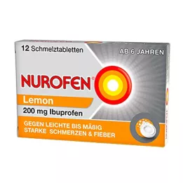 NUROFEN 200 mg citromos olvadó tabletta, 12 db