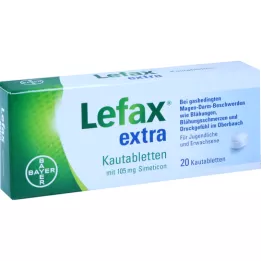 LEFAX Extra rágó tabletták, 20 db