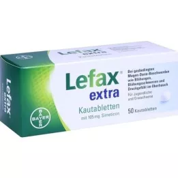 LEFAX Extra rágó tabletták, 50 db