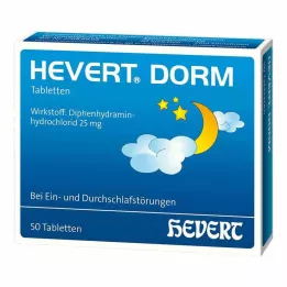 HEVERT DORM Tabletta, 50 db