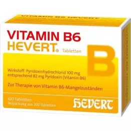 VITAMIN B6 HEVERT tabletták, 200 db