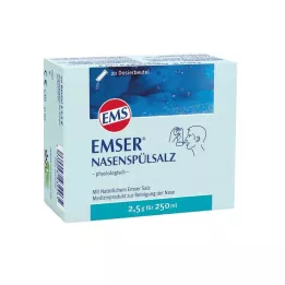 EMSER Orröblítő só élettani flakon, 20 db