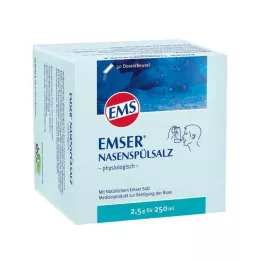 EMSER Orröblítő só élettani flakon, 50 db