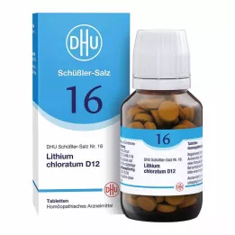 BIOCHEMIE DHU 16 lítium chloratum D 12 tabletta, 200 db