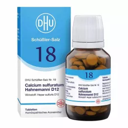 BIOCHEMIE DHU 18 kalcium -kén D 12 tabletta, 200 db