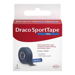 Draco szalagkötés 10mx2cm kék, 1 db
