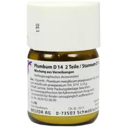 PLUMBUM D14 2 rész/ STANNUM D14 1 alkatrész -trituráció, 50 g