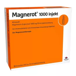 MAGNEROT 1000 injektáló ampulok, 10x10 ml