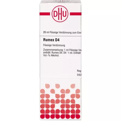 RUMEX D 4 Hígítás, 20 ml RUMEX D 4 Hígítás, 20 ml
