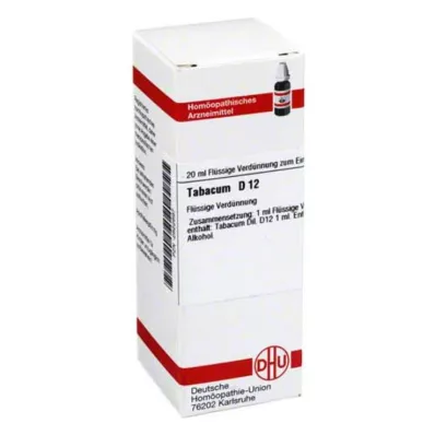 TABACUM D 12 Hígítás, 20 ml