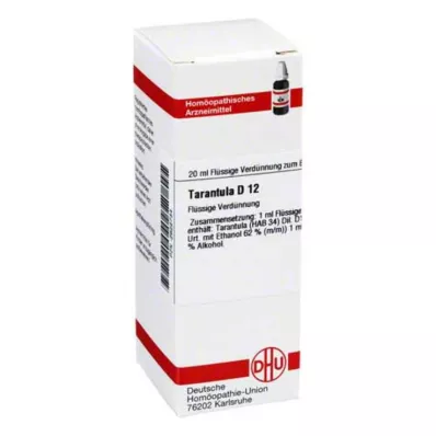 TARANTULA D 12 Hígítás, 20 ml TARANTULA D 12 Hígítás, 20 ml