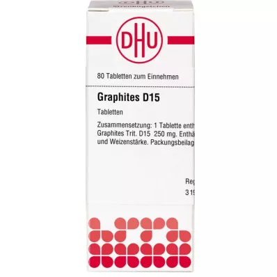 GRAPHITES D 15 tabletta, 80 db GRAPHITES D 15 tabletta, 80 db