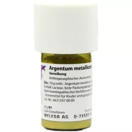 ARGENTUM METALLICUM Praeparatum D 20 trituráció, 20 g