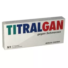TITRALGAN Fájdalomcsillapító tabletta, 10 db