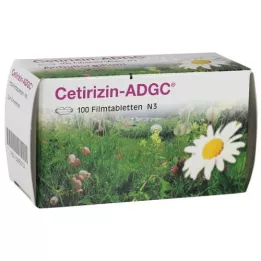 CETIRIZIN ADGC Film -bevonatú tabletták, 100 db