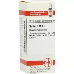 SULFUR LM XII hígítás, 10 ml
