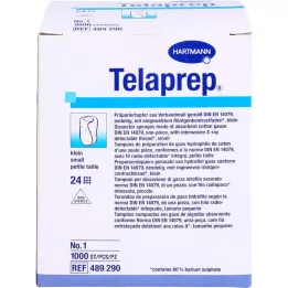 TELAPREP előkészítő tampon, steril 1-es méretű kicsi, 1000 db
