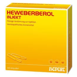 HEWEBERBEROL Injektálási ampulok, 100 db