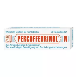 PERCOFFEDRINOL N 50 mg-os tabletta, 20 db
