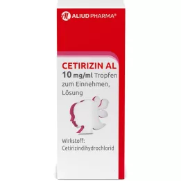 A cetirinin al 10 mg / ml csepp, 10 ml