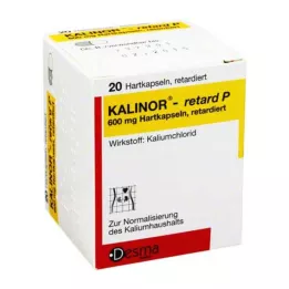 KALINOR retard P 600 mg kemény kapszula, 20 db
