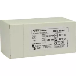 AMBIX Széf Portpunkt.Kan.22 Gx25 mm egyenes, 10 db