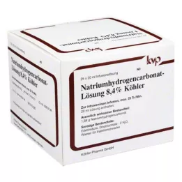 NATRIUMHYDROGENCARBONAT-Oldat 8,4% Köhler, 25X20 ml