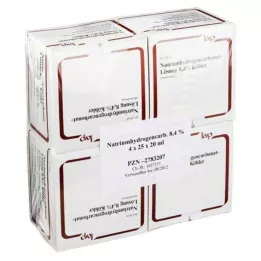 NATRIUMHYDROGENCARBONAT-Oldat 8,4% Köhler, 100X20 ml