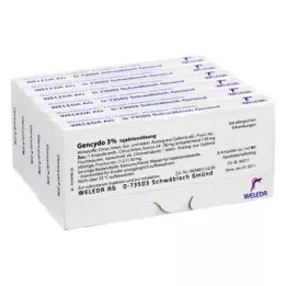 GENCYDO 3%-os injekciós oldat, 48X1 ml