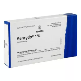 GENCYDO 1%-os injekciós oldat, 48X1 ml