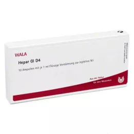HEPAR GL D 4 ampulla, 10X1 ml