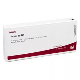 HEPAR GL D 6 ampulla, 10X1 ml