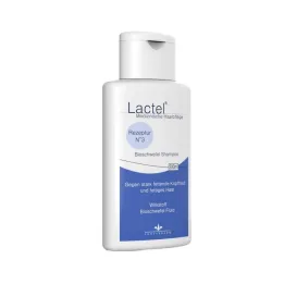 Lactel No.3 szerves kénes sampon nagyon zsíros fejbőr ellen, 200 ml