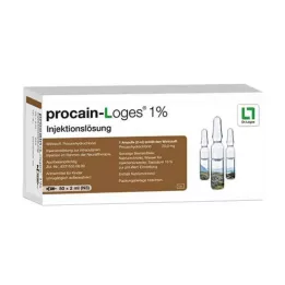 PROCAIN-Loges 1%-os injekciós oldat ampullák, 50X2 ml