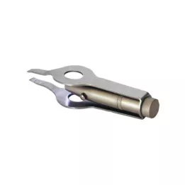 NIPPES Csipesz rozsdamentes acél lámpával No.767E, 1 db