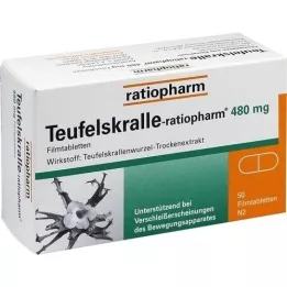 TEUFELSKRALLE-RATIOPHARM Film -bevonatú tabletták, 50 db
