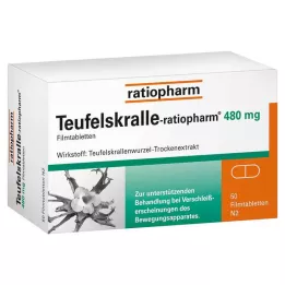 TEUFELSKRALLE-RATIOPHARM Filmtabletta, 50 db