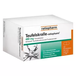 TEUFELSKRALLE-RATIOPHARM Filmtabletta, 200 db