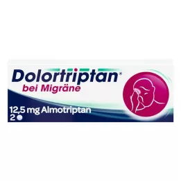 DOLORTRIPTAN migrénes filmtablettához, 2 db