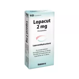 LOPACUT 2 mg-os filmtabletta, 10 db
