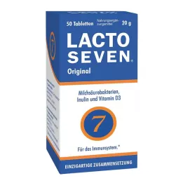 LACTO SEVEN Tabletta, 50 db