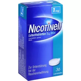 NICOTINELL szopás tabletták 1 mg menta, 36 db